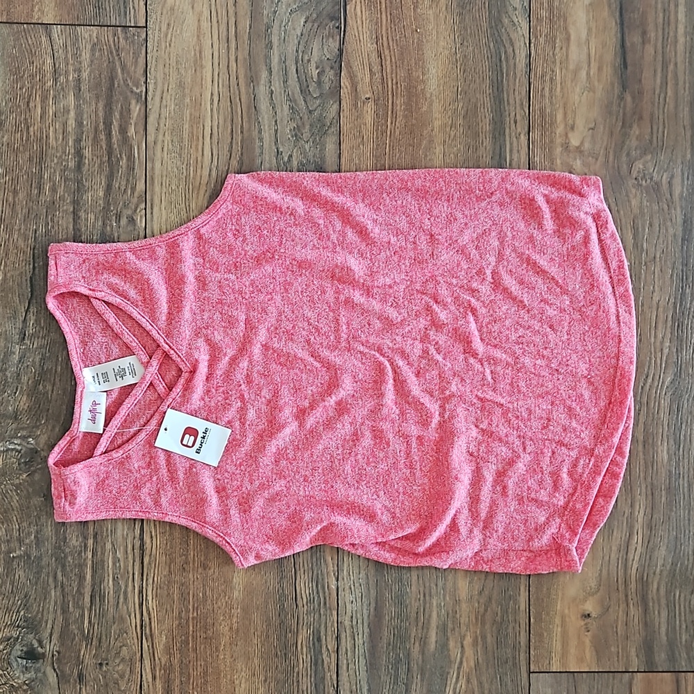 Buckle Day Trip Red Tank Top